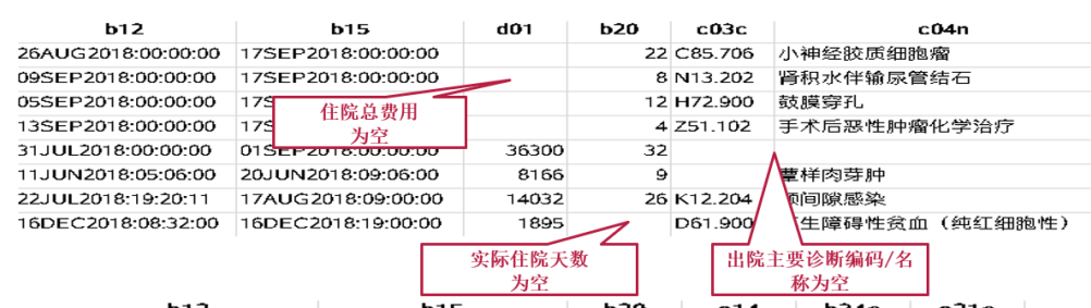 金豆公司之病案首页填写不完整示例