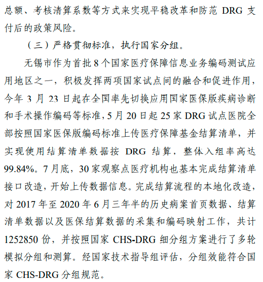 金豆公司之无锡稳步推进DRG付费改革国家试点助力医保患三方共赢6